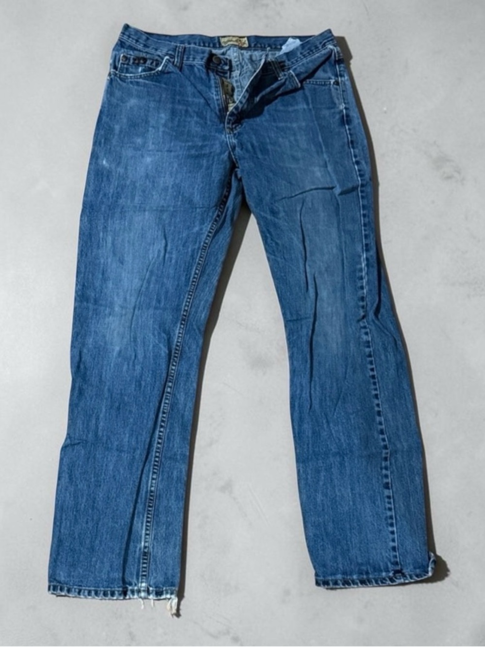 Wrangler Men's Straight Blue Jeans